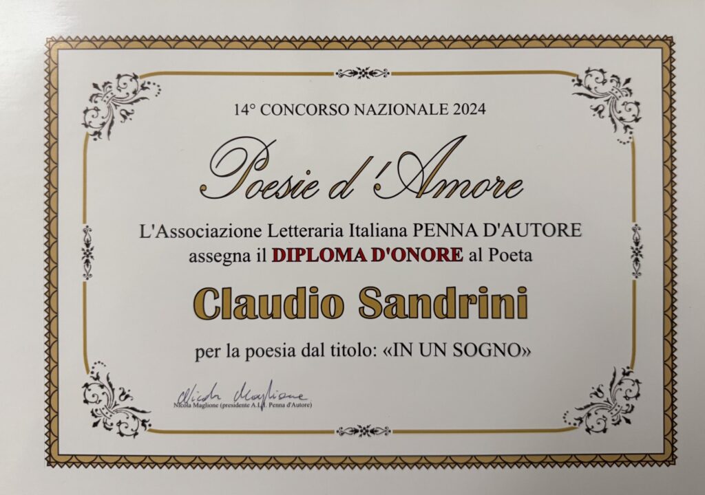 Premio Poesie d'amore 2024